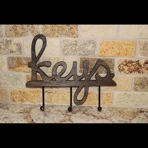 Hand stained Key Holder